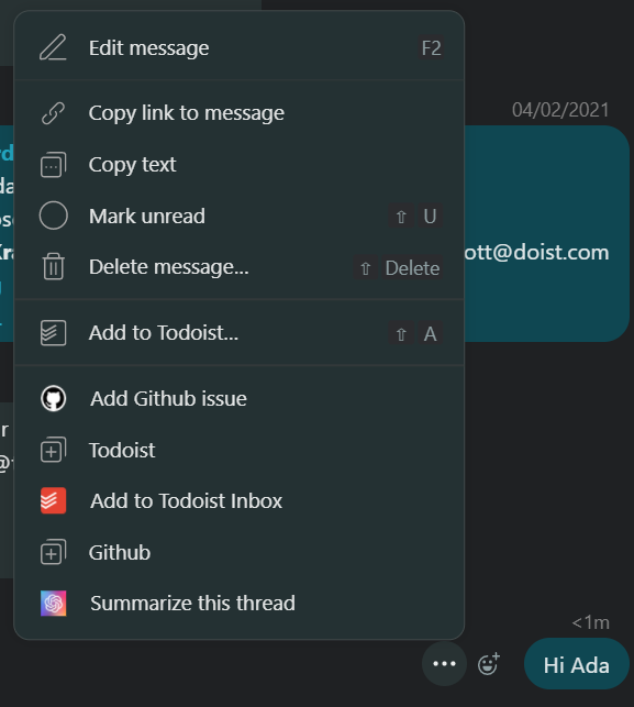 UI Extensions Twist Developer